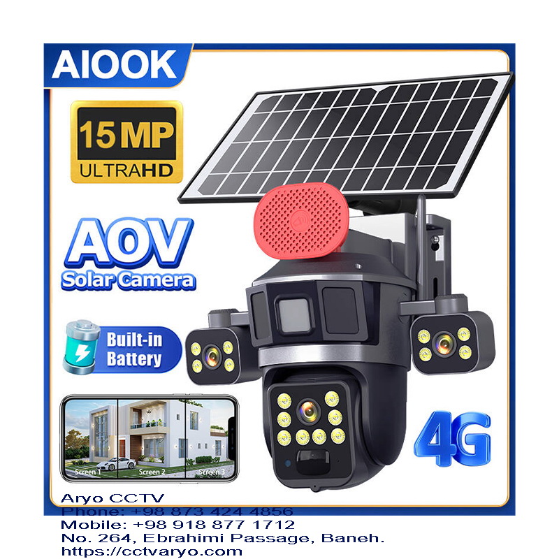 دوربین 3 لنز خورشیدی سیمکارتی S315-16G دوربین 3 لنز خورشیدی سیمکارتی S315-16G | خرید از آریو بانه